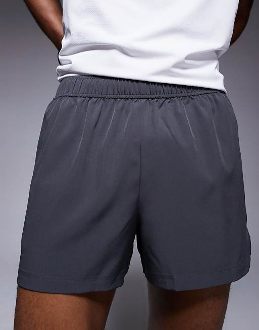4505 Icon 3 inch quick dry running shorts with back phone pocket in graphite