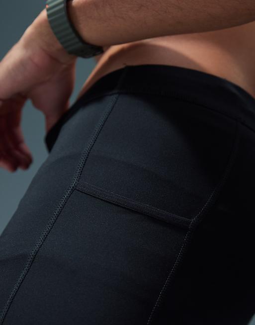 4505 Icon Active Quick Dry Base Layer Training Half Tight In Black