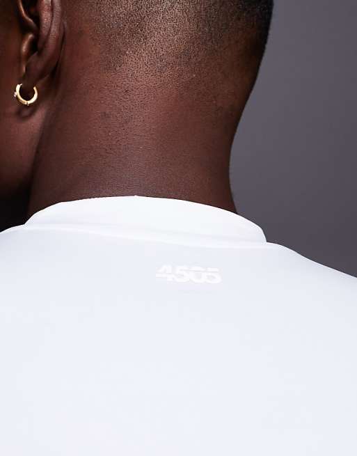 4505 Icon Muscle Fit Training T-shirt With Quick Dry In White