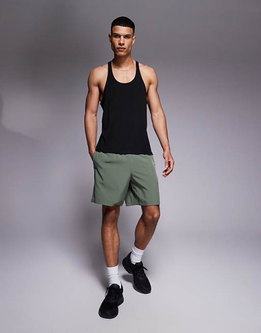 4505 Icon Performance Jersey Quick Dry Stringer Vest In Black