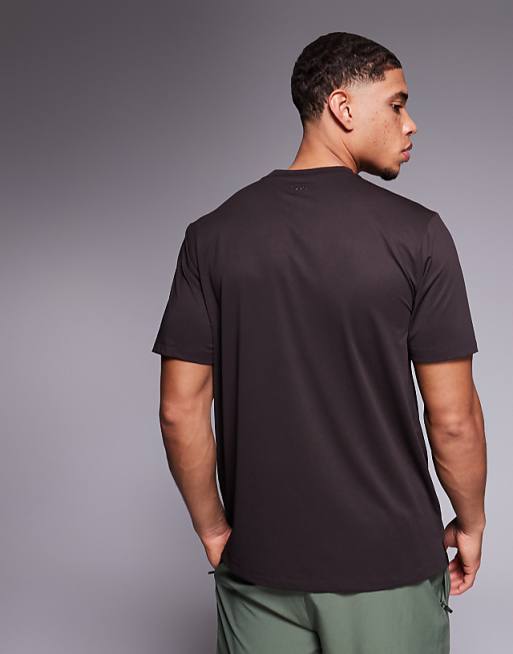4505 Icon Quick Dry Mesh Training T-shirt In Coffee
