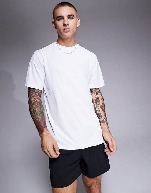 4505 Icon Quick Dry Mesh Training T-shirt In White