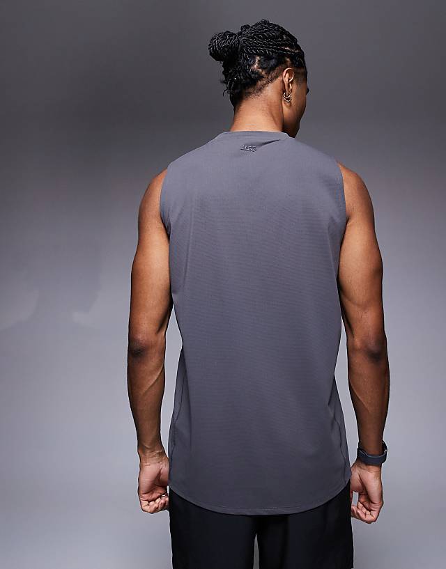 4505 Icon Quick Dry Mesh Training Tank In Graphite