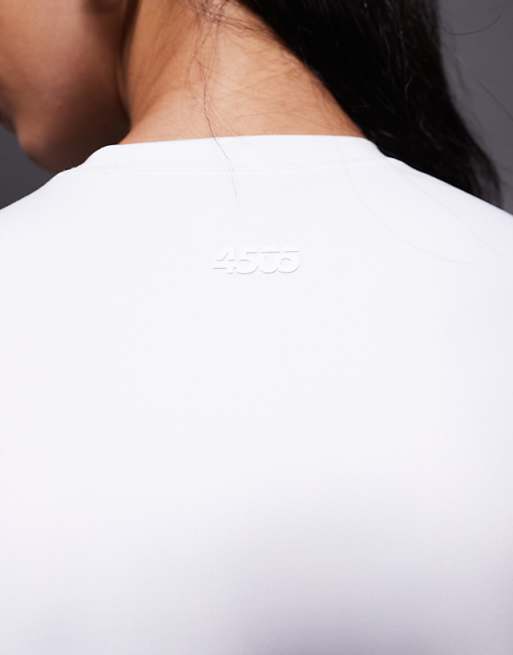 4505 Icon Soft Touch Studio Baby T-shirt In White