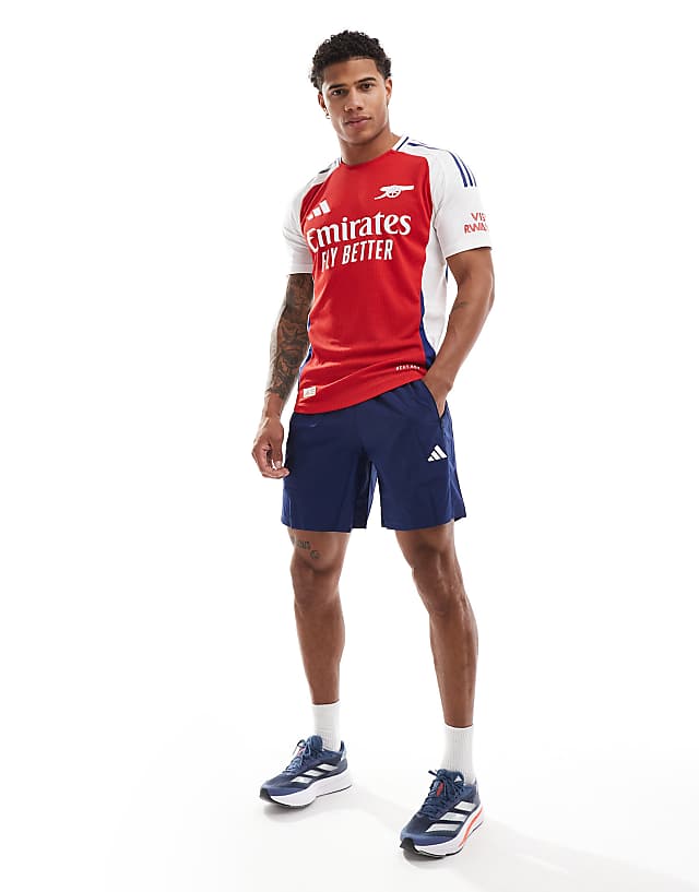 Adidas Football Arsenal 24/25 Home Authentic Jersey In Red