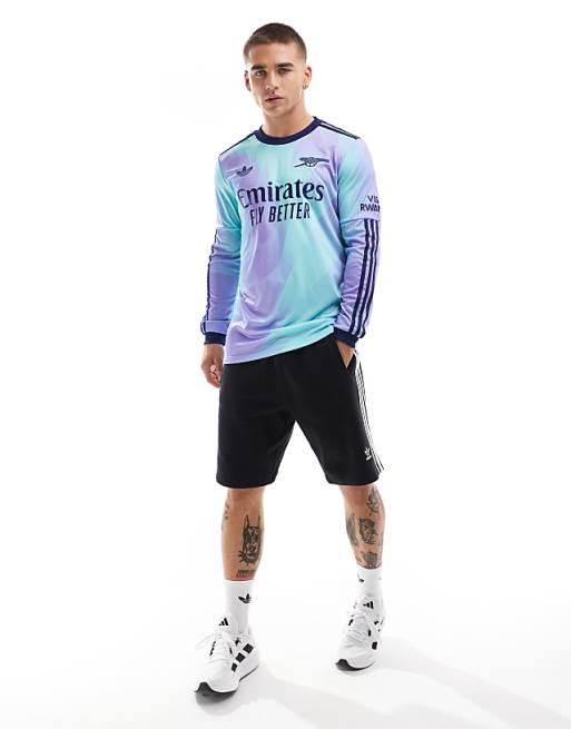 Adidas Football Arsenal 24/25 Long Sleeve Third Jersey In Blue