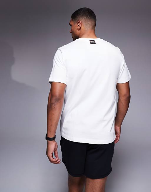 Adidas Football Copa T-shirt With Motif In White