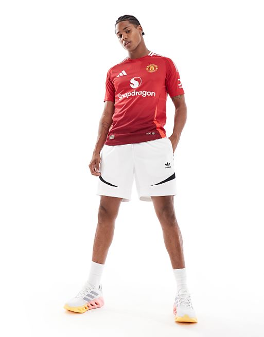 Adidas Football Manchester United 24/25 Home Authentic Jersey In Red
