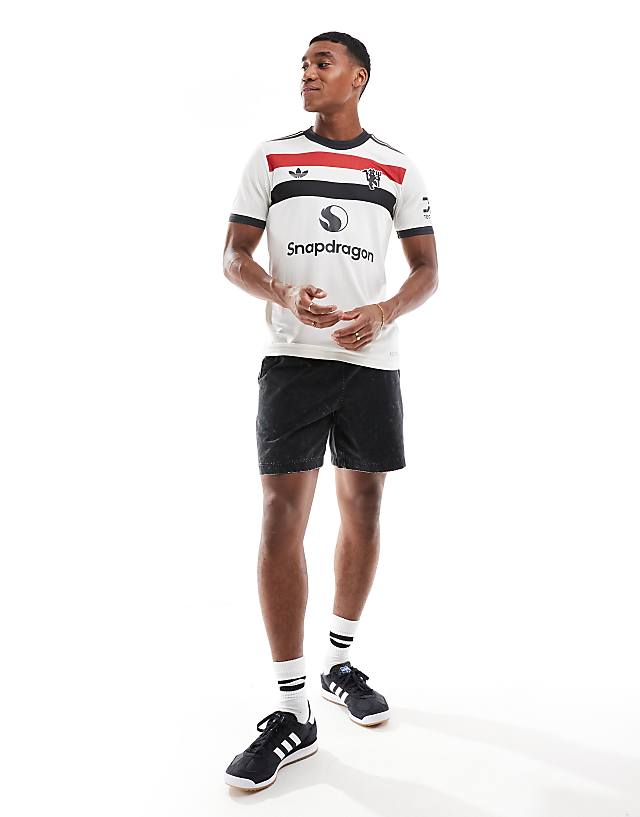 Adidas Football Manchester United 24/25 Third Authentic Jersey In White