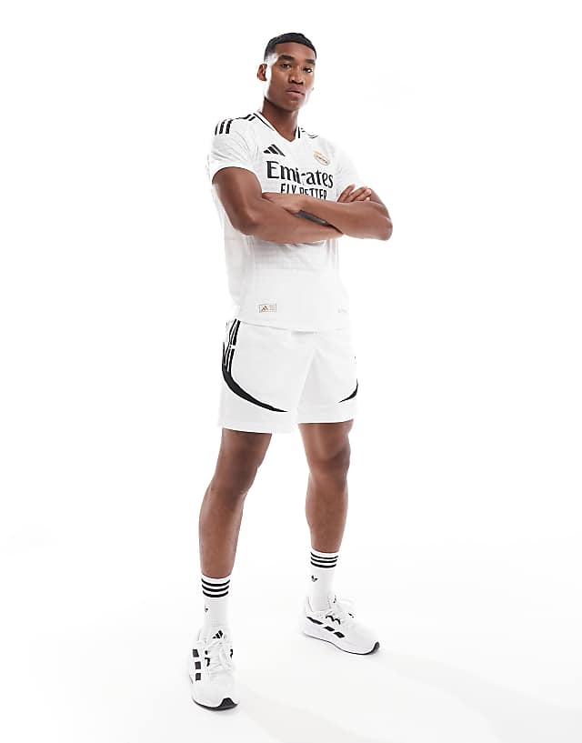 Adidas Football Real Madrid 24/25 Home Authentic Jersey In White