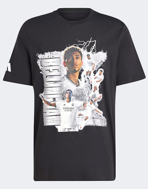 Adidas Originals Jude Bellingham Tour T-shirt In Black