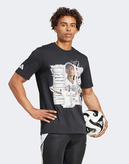 Adidas Originals Jude Bellingham Tour T-shirt In Black