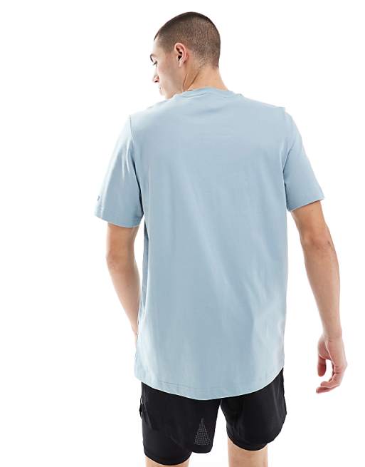 Adidas Outdoor Terrex T-shirt With Patch Pocket In Grey
