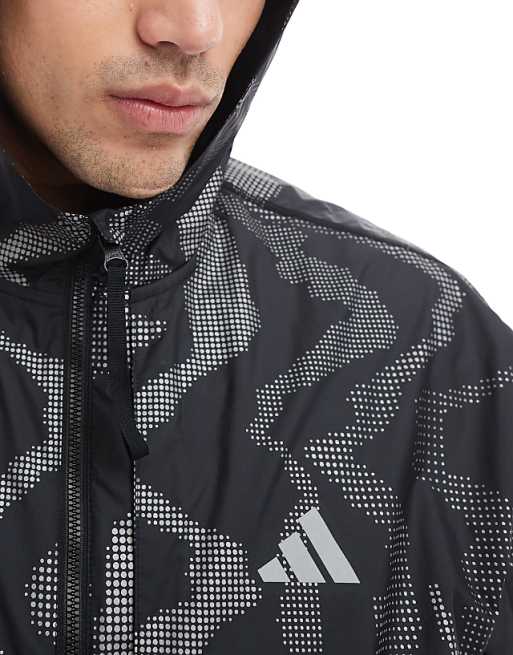 Adidas Performance Ultimate Wind Rdy Jacket In Black