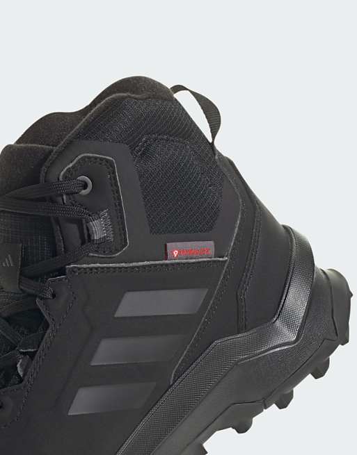 Adidas Terrex Ax4 Mid Beta Hiking Boot In Black