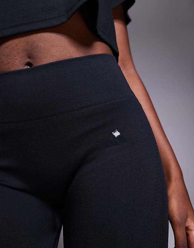 Adidas Training Knitted 4 Inch Shorts In Black