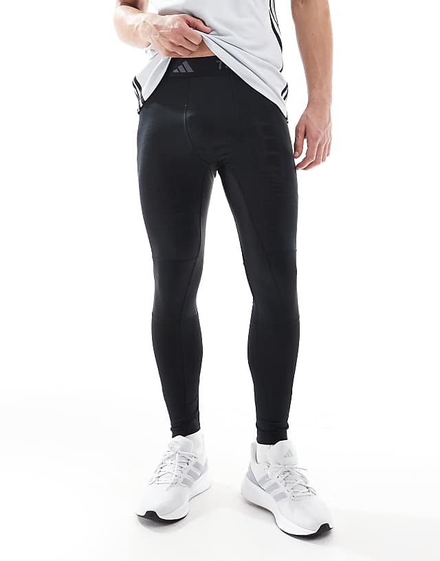 Adidas Training Tech-fit Cold Ready Leggings In Black
