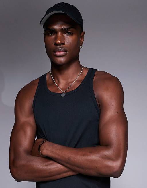 4505 Quick Dry Mesh Running Vest In Black