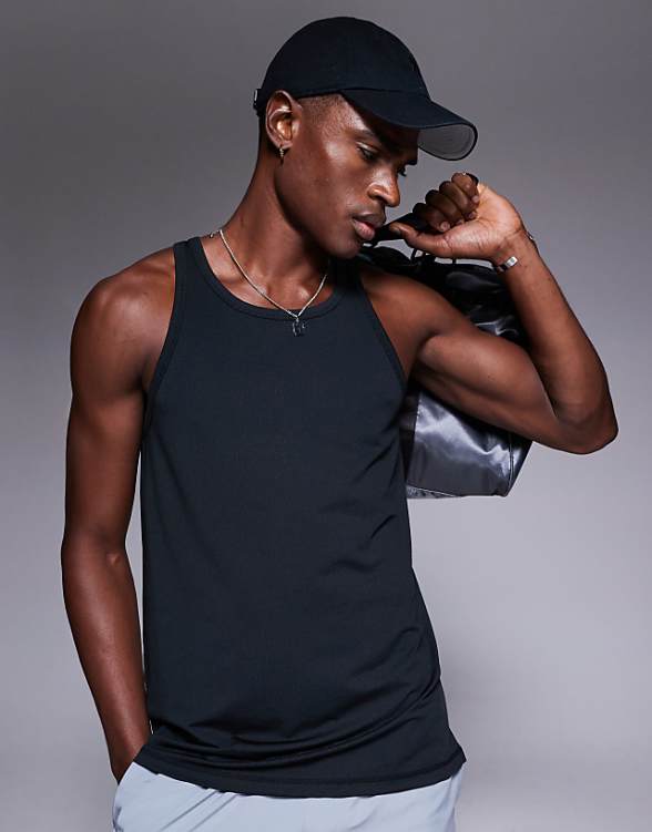 4505 quick dry mesh running vest in black