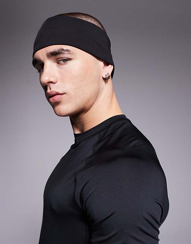 4505 Running Headband In Black