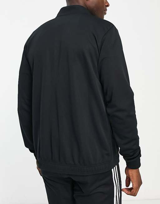 Adidas Football Entrada Zip Up In Black