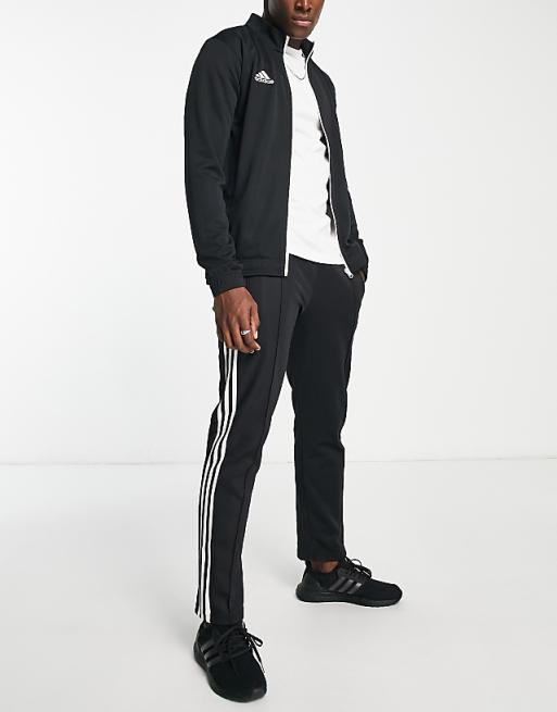 Adidas Football Entrada Zip Up In Black