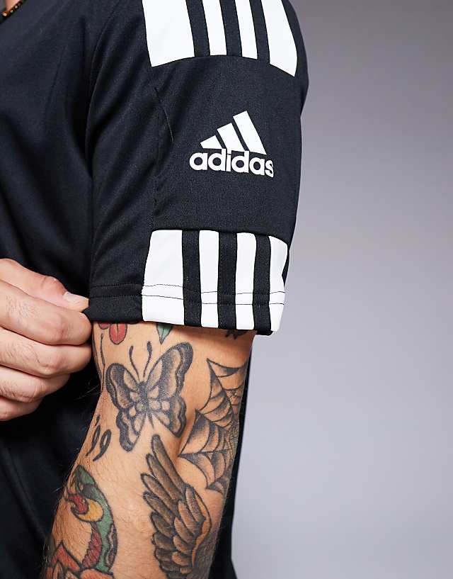 Adidas Football Squadra 21 T-shirt In Black