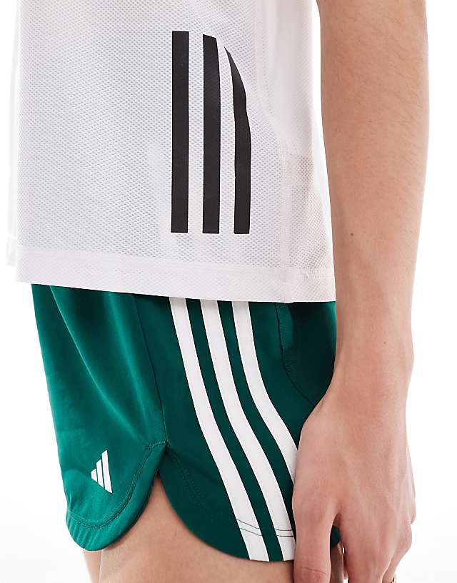 Adidas Running Own The Run Tank In White