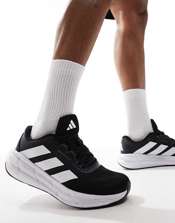 Adidas Running Questar 3 Trainers In Black
