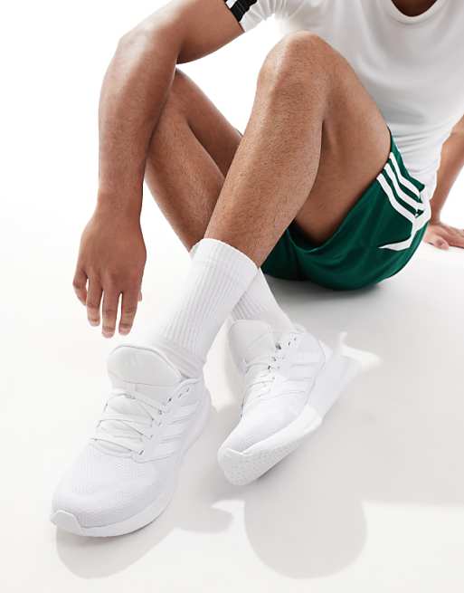 Adidas Running RunFalcon Trainers In White