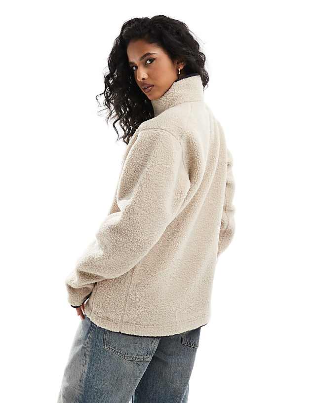 Adidas Terrex Unisex Teddy Fleece In Beige