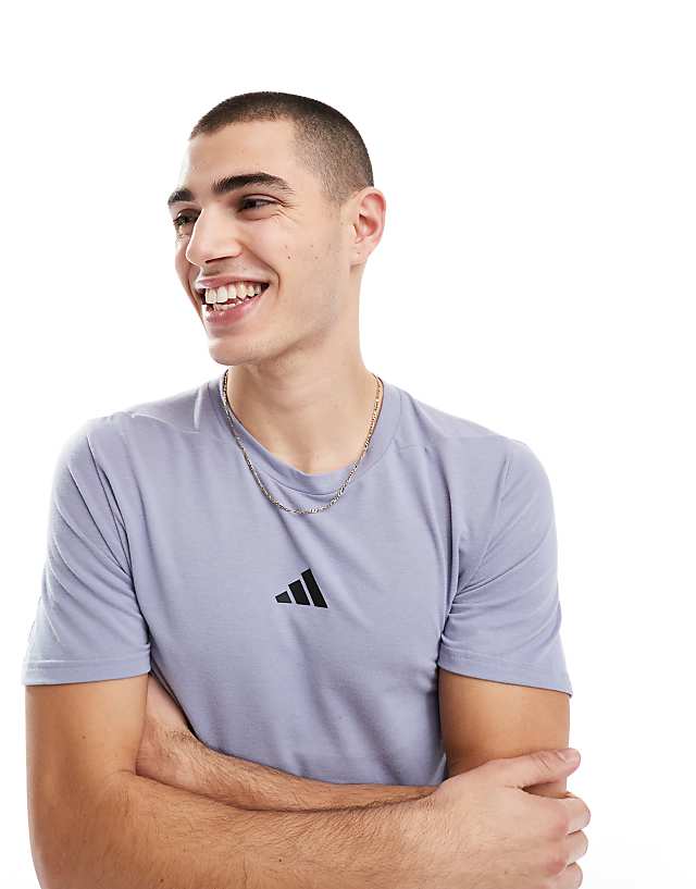 adidas Training D4T t-shirt in violet