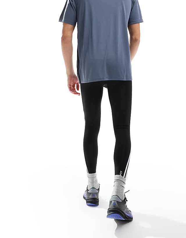 Adidas Training Tech Fit Leggings In Black