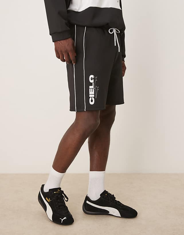 ASOS DESIGN Linen Look Co Ord In Black