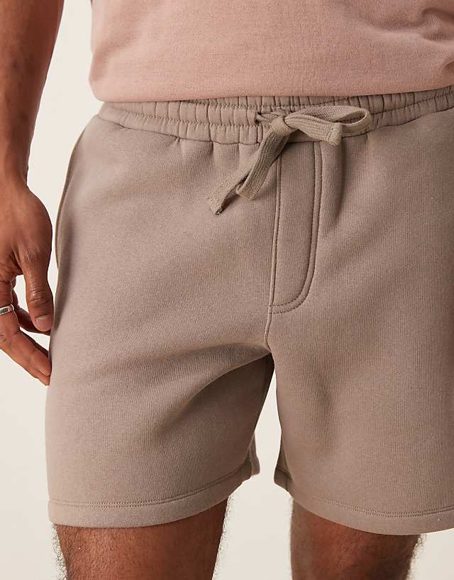 ASOS DESIGN Mid-length Short In Beige