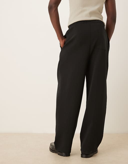 ASOS DESIGN Oversized Balloon Joggers Black