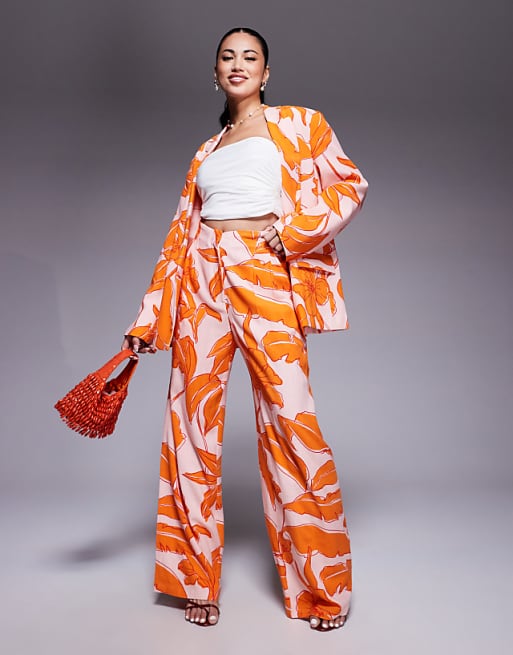 ASOS DESIGN Palm Print Mix And Match