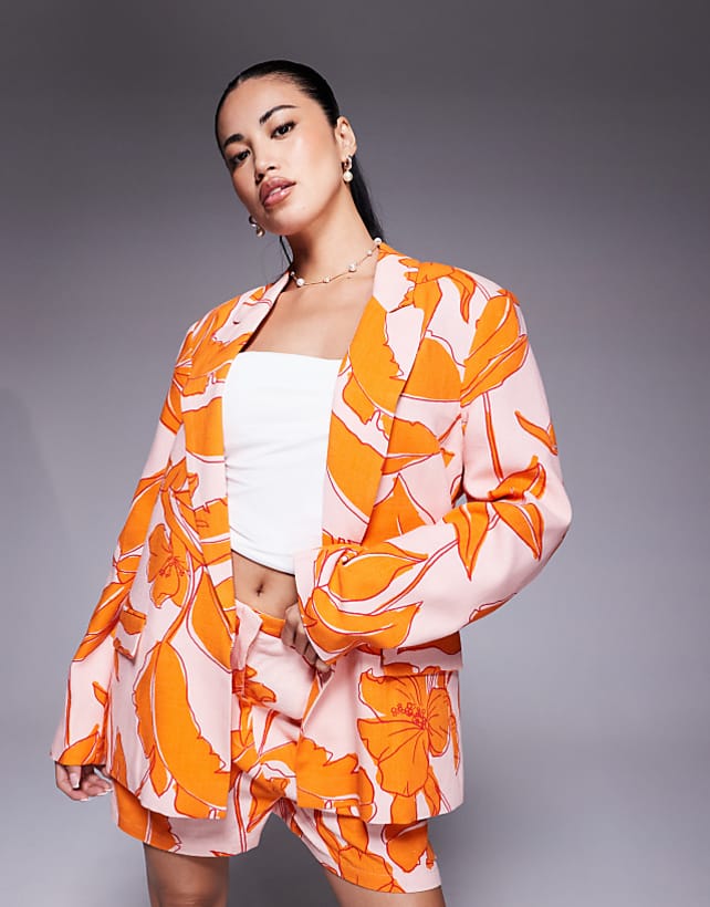 ASOS DESIGN Palm Print Mix And Match