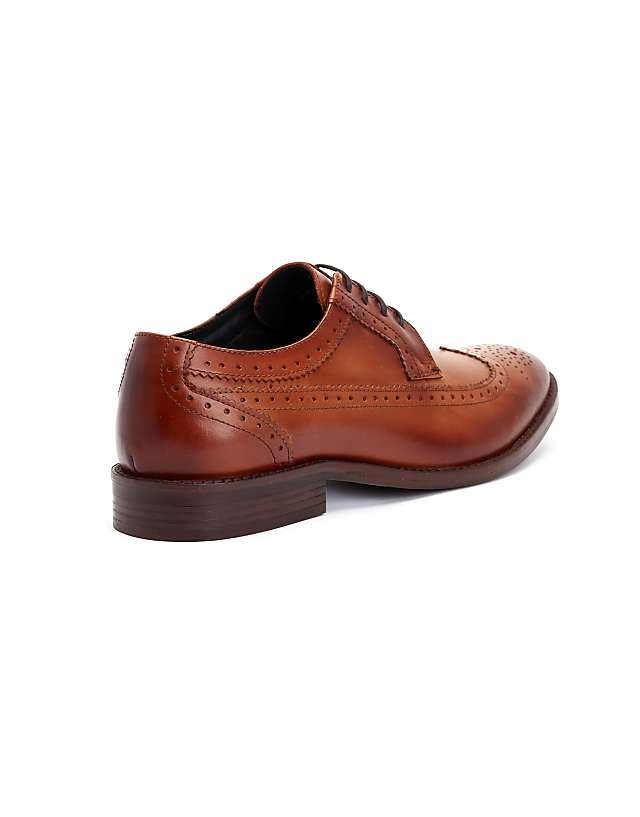 Base London Twain Brogue In Tan