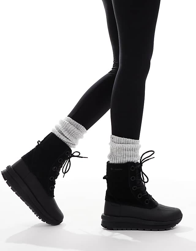 Columbia Moritza Shield Snow Boots In Black