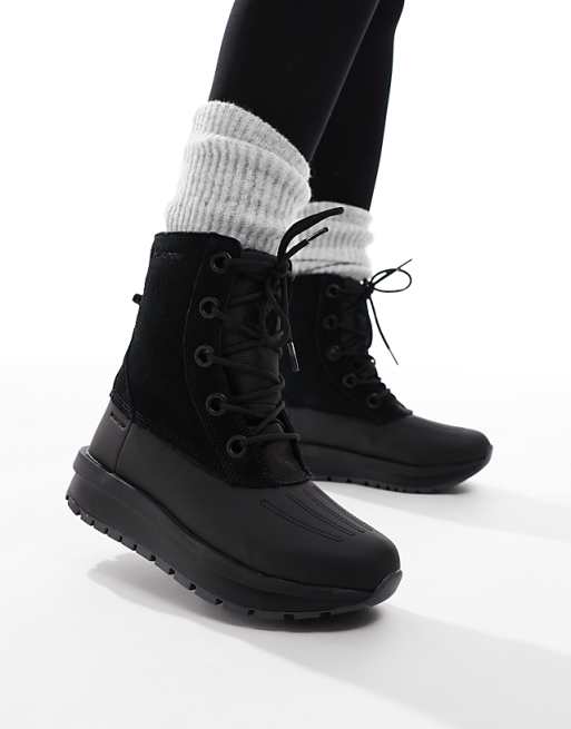 Columbia Moritza Shield Snow Boots In Black