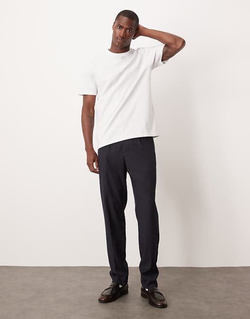 ASOS DESIGN BreatheMAX™ Heavyweight Crew Neck T-shirt In White