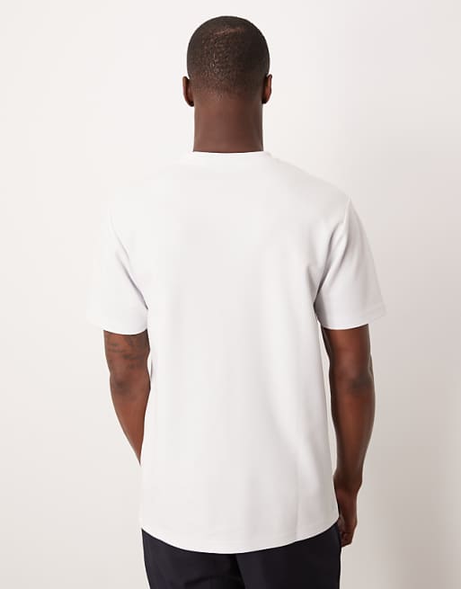 ASOS DESIGN BreatheMAX™ Heavyweight Crew Neck T-shirt In White