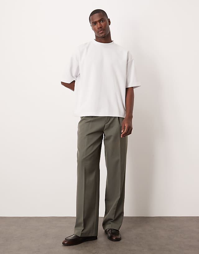 ASOS DESIGN BreatheMAX™ Heavyweight Oversized Boxy T-shirt In White