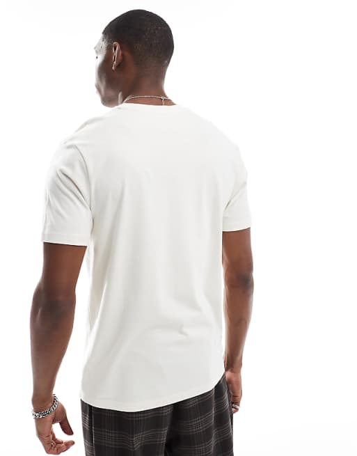 ASOS DESIGN Essential Crew Neck T-shirt In Cream