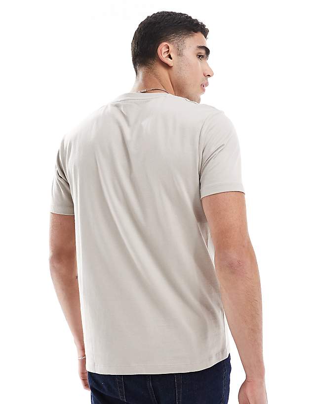 ASOS DESIGN Essential Crew Neck T-shirt In Stone