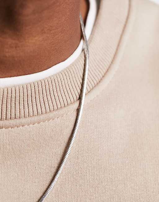 Faded Future Silver Neck Chain