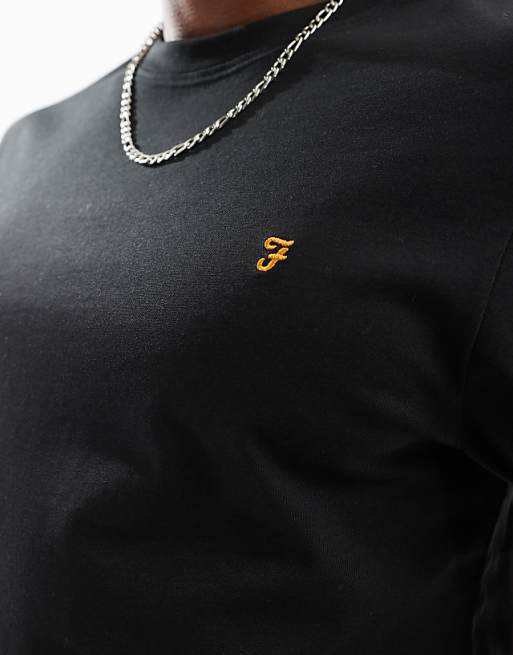 Farah Danny T-shirt In Black