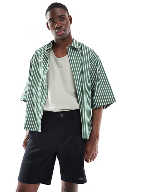 JJ Rebel linen short in black