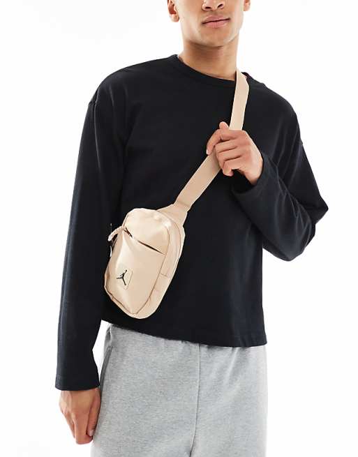 Jordan Crossbody Hip Bag In Beige